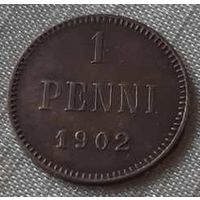 1 pennia 1902 года.