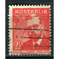 Австралия - 1948 - Уильям Дж. Фаррер - агроном 2 1/2P - [Mi.191] - 1 марка. Гашеная.  (Лот 12EY)-T25P3