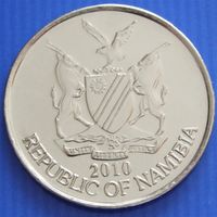 Намибия. 50 центов 2010 год  KM#3
