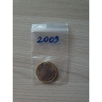 1 евро Сан Марино 2009 UNC