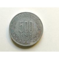 500 лей 2000 года. Монета А3-5-8