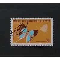 Конго 1971/ Фауна. Бабочка.