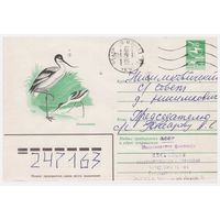 ХМК СССР, прошедший почту. Шилоклювка