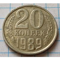 СССР 20 копеек, 1989     ( 3-2-5 )