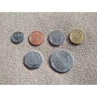 Мадагаскар НАБОР 6 монет 1984 - 2003 UNC