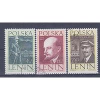 [2469] Польша 1962. Политика.Ленин. Гашеная серия.