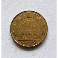 Италия 200 лир, 1979