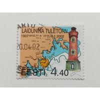 Эстония 2002. Эстонские маяки. Полная серия