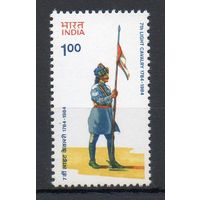 200 лет полку лёгкой кавалерии Индия 1984 год серия из 1 марки