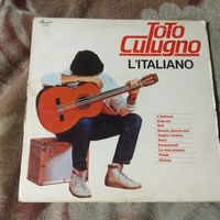 Toto Cutugno "Litaliano". LP. Made in Italy.