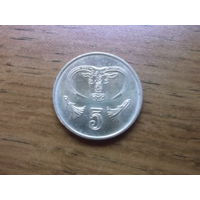 Кипр 5 центов 1998