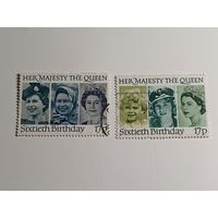 Великобритания 1986. 60 лет со дня рождения королевы Елизаветы II