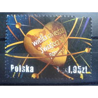 Польша, 2012, 20 лет благотворительной организации, марка из блока
