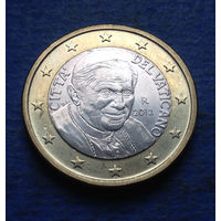 Ватикан 1 евро 2012
