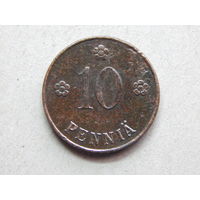 Финляндия 10 пенни 1919г.