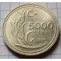 Турция 5.000 лир, 1994     ( 2-15-1 )