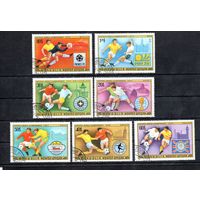 Чемпионат мира по футболу вАргентине Монголия 1978 год серия из 7 марок