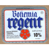 Этикетка пива Bohemia Regent Е403