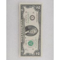 США 2 доллара 2013 г.