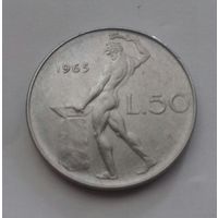 50 лир, Италия 1965 г.