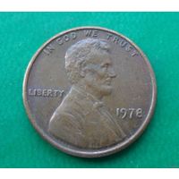 1 цент США 1978 г.в.
