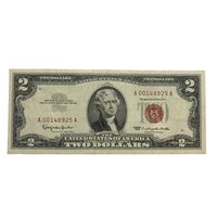 2 Доллара США 1963 год