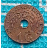 Нидерланды 1 цент 1945 года. Нидерландская Индия