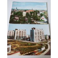 2 чистые польские открытки с видами города RADOM
