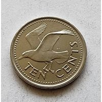 Барбадос 10 центов, 2008