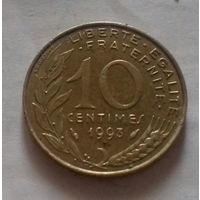 10 сантим, Франция 1993 г.