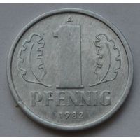Германия - ГДР 1 пфенниг, 1982 г.