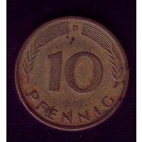 10 пфеннигов 1972 год D Германия