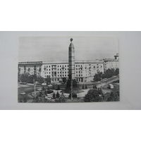 1978 г. Открытка г. Минск  ( чёрно белая )