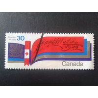 Канада 1982 новый флаг и герб