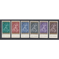 Религия. Руанда. 1965. 6 марок. Michel N 137-142 (2,6 е)