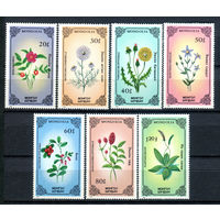 Монголия - 1985г. - Растения - полная серия, MNH [Mi 1712-1718] - 7 марок