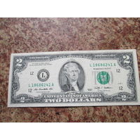 2 доллара США 2009 г.