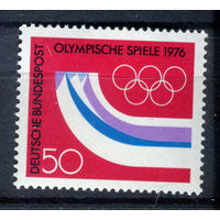 Германия (ФРГ) - 1976г. - Зимние Олимпийские игры - полная серия, MNH [Mi 875] - 1 марка