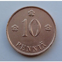Финляндия 10 пенни. 1938