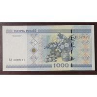 1000 рублей 2000 года, серия ЕЭ - UNC