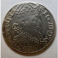 1 грош 1627 года. Литва