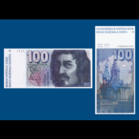 [КОПИЯ] Швейцария 100 франков 1975г.