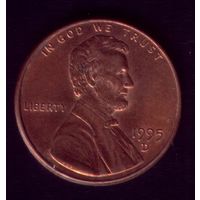 1 цент 1995 год D США