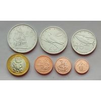 Острова Кука 1, 2, 5, 10, 20, 50 центов и 1 доллар 2010 г. Комплект 7 монет