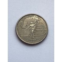 25 центов 1999 г. Пенсильвания, США