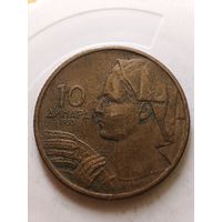 Югославия 10 динаров 1955 год