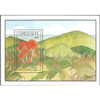 Гренада 1991 г 2276-77, Флора, MNH