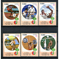 Куба - 1982г. - Центральноамериканские и карибские игры - полная серия, MNH [Mi 2675-2680] - 6 марок