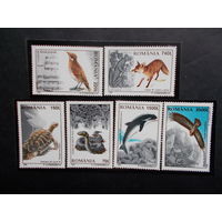 Румыния 1996 Фауна ** дикие животные, Mi.5206-13 красная лиса, черепаха, черепаха, дельфин, орел, wildflife