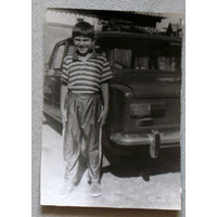 Фотография мальчик у машины конец 1970 х.